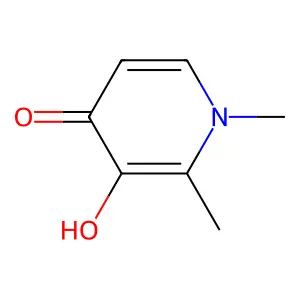 去铁酮 structure