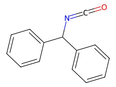 (Isocyanatomethylene)dibenzene structure