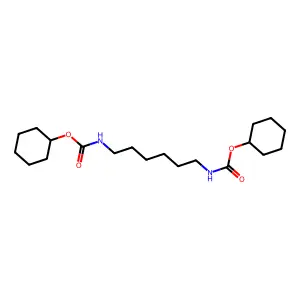 N,N'-Bis(cyclohexyloxycarbonyl)-1,6-hexanediamine structure