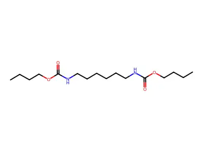 Butyl N-[6-(butoxycarbonylamino)hexyl]carbamate structure
