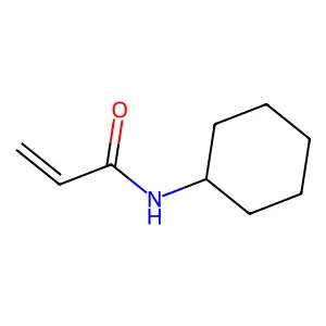 Acrylamide, N-cyclohexyl- structure