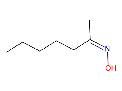 Heptan-2-one oxime structure