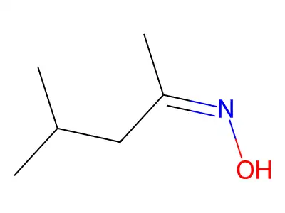 4-Methyl-2-pentanone oxime, (Z)- structure