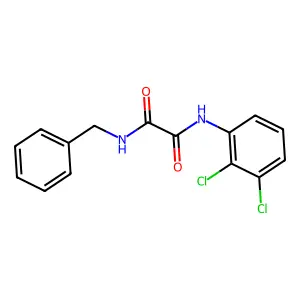 N-苄基-N'-(2,3-二氯苯基)乙二酰胺 structure