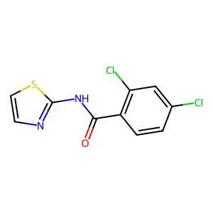 2,4-Dichloro-N-(1,3-thiazol-2-yl)benzamide structure