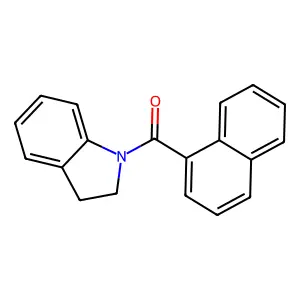 1-(1-Naphthoyl)indoline structure