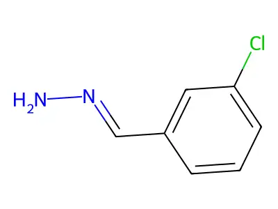 (3-Chlorophenyl)methylidenehydrazine structure