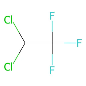 2,2-二氯-1,1,1-三氟乙烷 structure