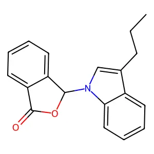 1,3-Propanediol, 2,2-diphenyl-, carbamate carbanilate (ester) structure