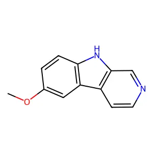6-methoxy-9H-pyrido[3,4-b]indole structure