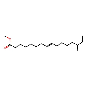 Methyl 14-methylhexadec-8-enoate structure