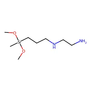 N-(2-Aminoethyl)-3-aminopropylmethyldimethoxysilane structure
