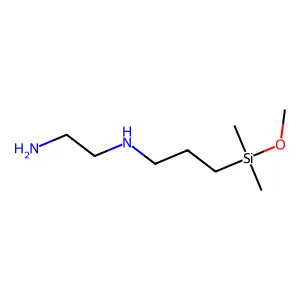 N-(3-(甲氧基二甲基硅基)丙基)乙二胺 structure