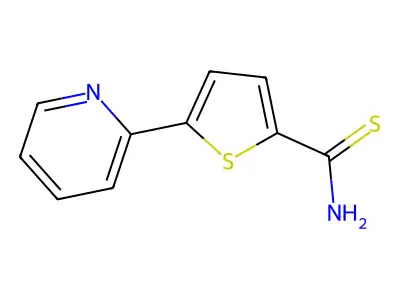 5-(Pyridin-2-yl)thiophene-2-carbothioamide structure