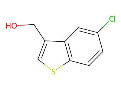 5-Chlorobenzo[b]thiophene-3-methanol structure