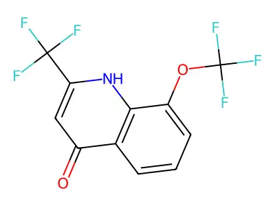 8-(Trifluoromethoxy)-2-(trifluoromethyl)quinolin-4-ol structure