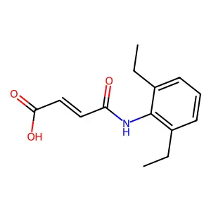 4-(2,6-Diethylanilino)-4-oxobut-2-enoic acid structure