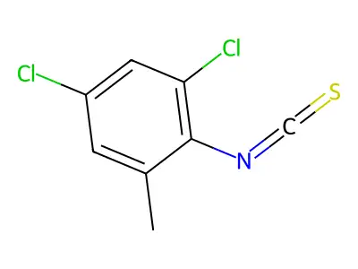 1,5-Dichloro-2-isothiocyanato-3-methylbenzene structure