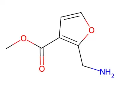 Methyl 2-(aminomethyl)furan-3-carboxylate structure