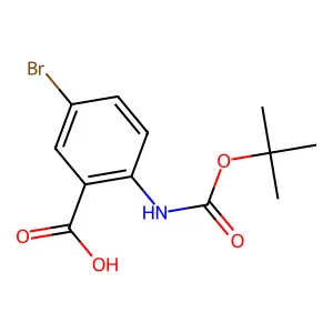 N-Boc-5-Bromoanthranilic acid structure