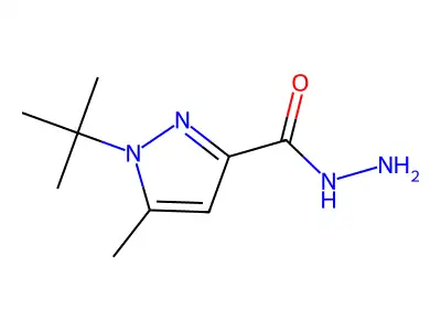 1-(Tert-butyl)-5-methyl-1h-pyrazole-3-carbohydrazide structure
