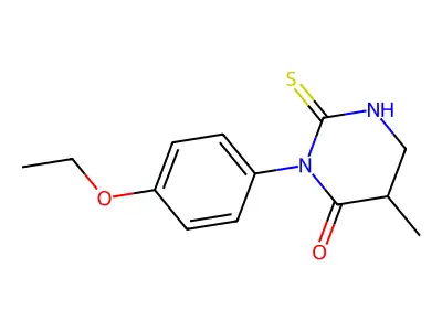 3-(4-Ethoxyphenyl)-5-methyl-2-sulfanylidene-1,3-diazinan-4-one structure