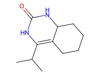 4-propan-2-yl-3,5,6,7,8,8a-hexahydro-1H-quinazolin-2-one structure