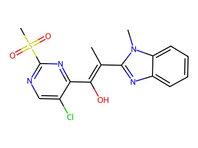 CAS 306959-08-0 - C16H15ClN4O3S structure