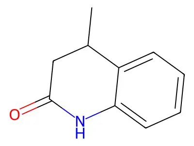 4-methyl-3,4-dihydro-1H-quinolin-2-one structure