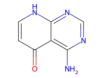 4-aminopyrido[2,3-d]pyrimidin-5(8H)-one structure
