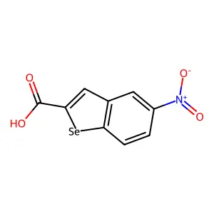 5-Nitro-1-benzoselenophene-2-carboxylic acid structure