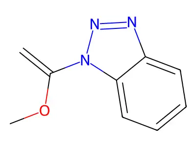 1-(1-Methoxyethenyl)-1H-1,2,3-benzotriazole structure