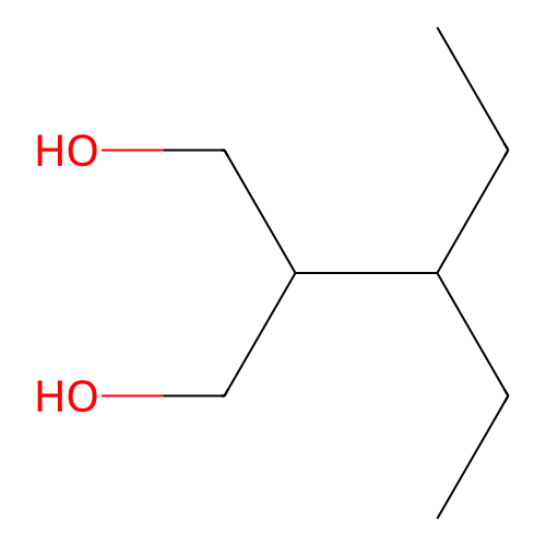 1,3-Propanediol, 2-(1-ethylpropyl)- structure