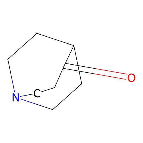 1-Azabicyclo[3.2.2]nonan-4-one structure