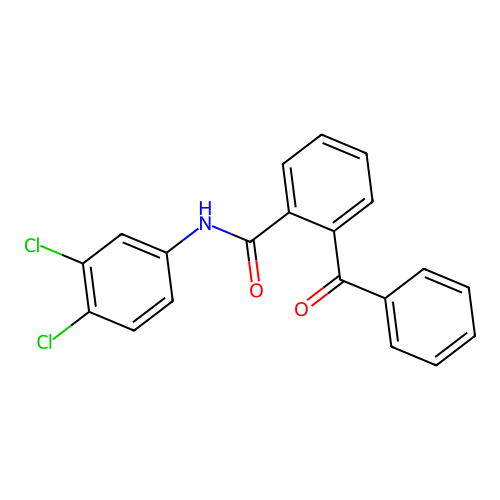2-Benzoyl-N-(3,4-dichlorophenyl)benzamide structure