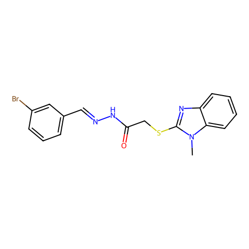 C17H15BrN4OS structure