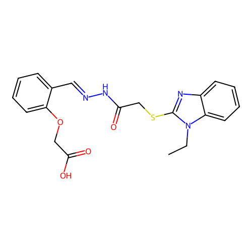 C20H20N4O4S structure