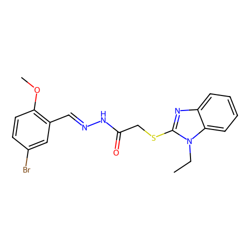 C19H19BrN4O2S structure