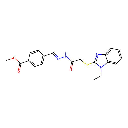 C20H20N4O3S structure