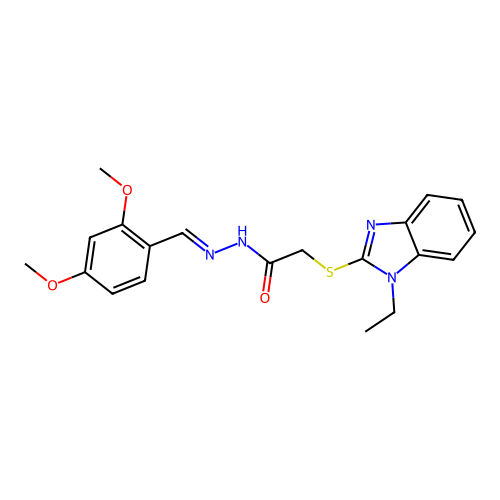 C20H22N4O3S structure