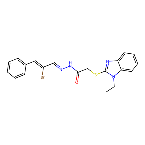 C20H19BrN4OS structure
