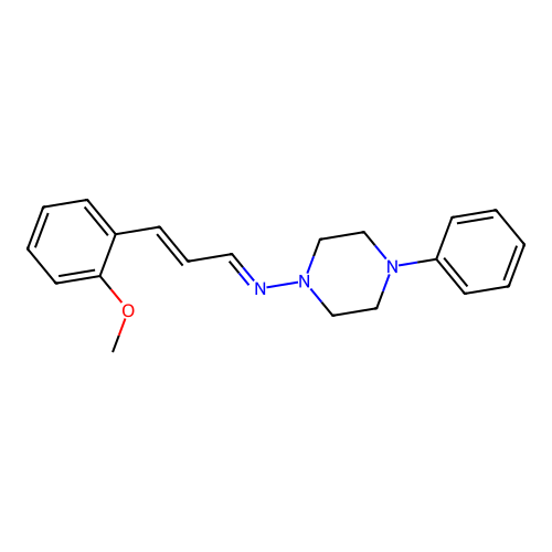 N-(3-(2-Methoxyphenyl)-2-propenylidene)-4-phenyl-1-piperazinamine structure