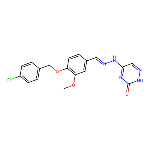 C18H16ClN5O3 structure
