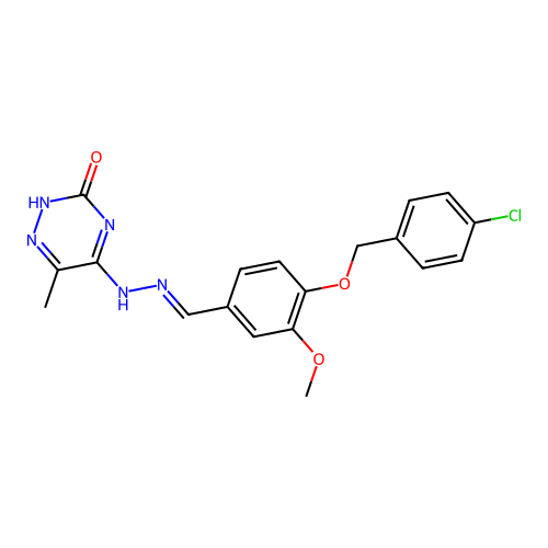 C19H18ClN5O3 structure