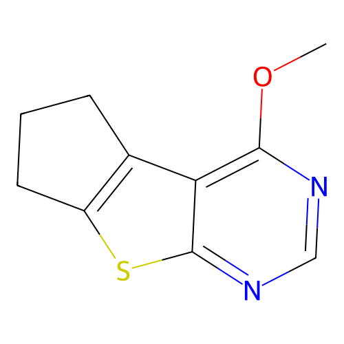 12-Methoxy-7-thia-9,11-diazatricyclo[6.4.0.02,6]dodeca-1(12),2(6),8,10-tetraene structure