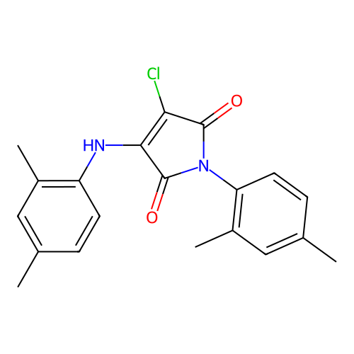 C20H19ClN2O2 structure