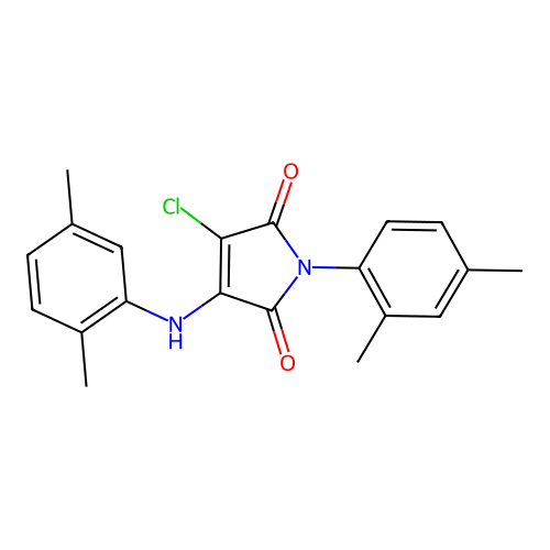 C20H19ClN2O2 structure