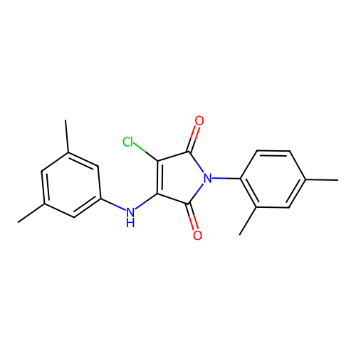 C20H19ClN2O2 structure