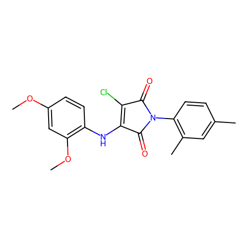 C20H19ClN2O4 structure