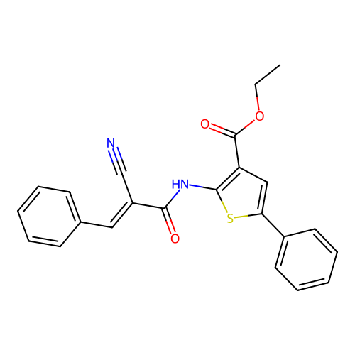 C23H18N2O3S structure